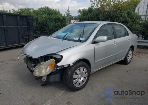 2004 Toyota Corolla Le z USA, uszkodzony, nr VIN 1NXBR38E94Z252906